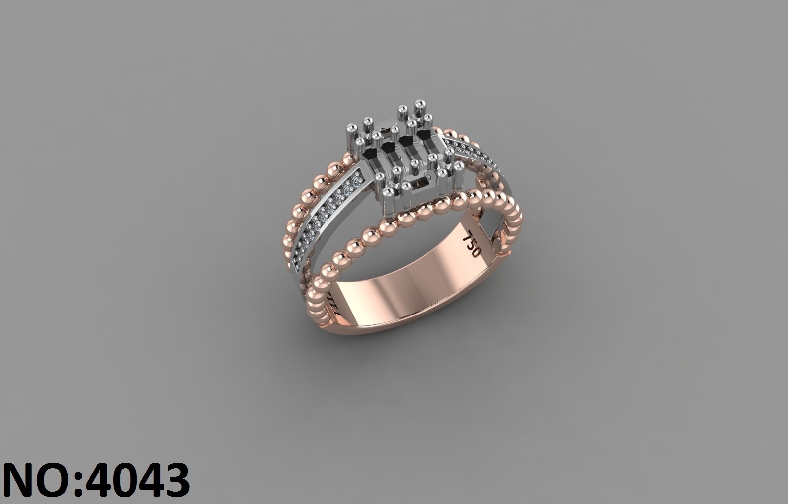 انگشتر زنانه کد :4043