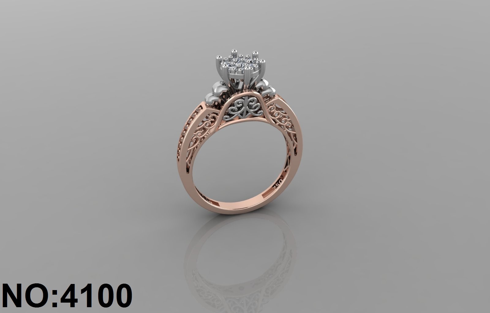 انگشتر زنانه کد :4100