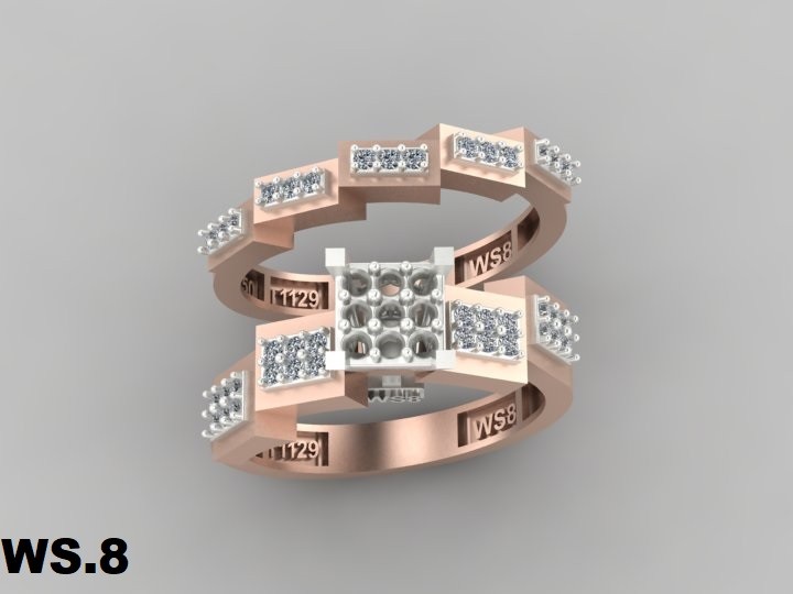 حلقه و پشت حلقه  کد :WS .08