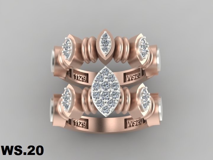 حلقه و پشت حلقه  کد :WS .20