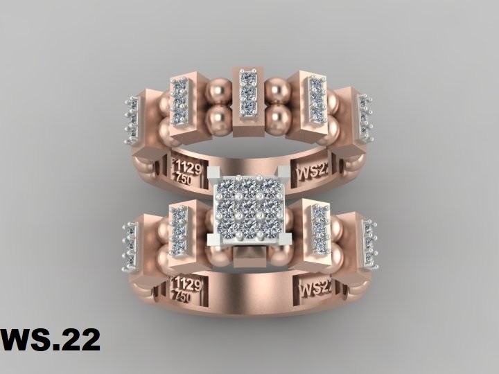 حلقه و پشت حلقه  کد :WS .22