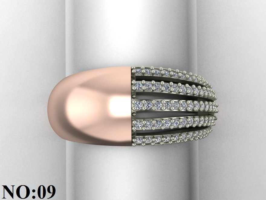 انگشتر زنانه کد :W.K.R : 009