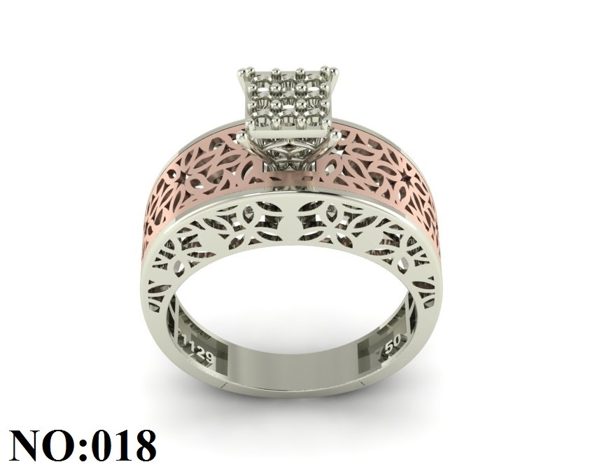 انگشتر زنانه کد :W.K.R : 018