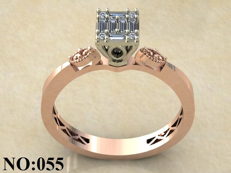 انگشتر زنانه کد :W.K.R : 055