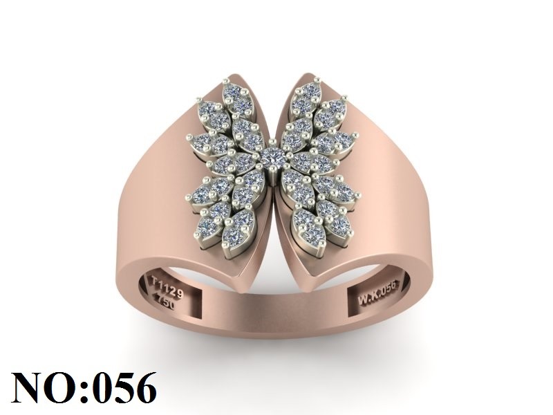 انگشتر زنانه کد :W.K.R : 056