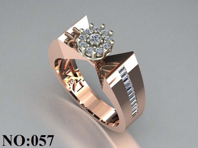 انگشتر زنانه کد :W.K.R : 057