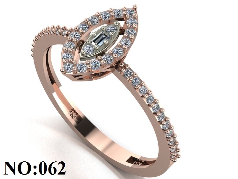 انگشتر زنانه کد :W.K.R : 062
