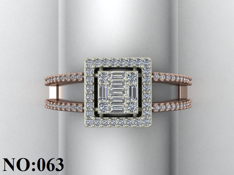 انگشتر زنانه کد :W.K.R : 063