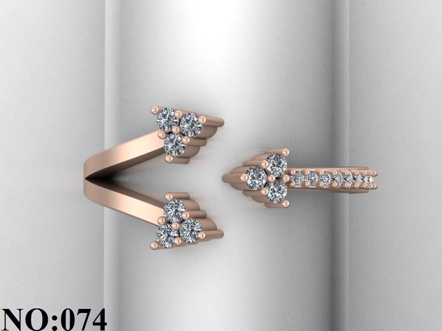 انگشتر زنانه کد :W.K.R074