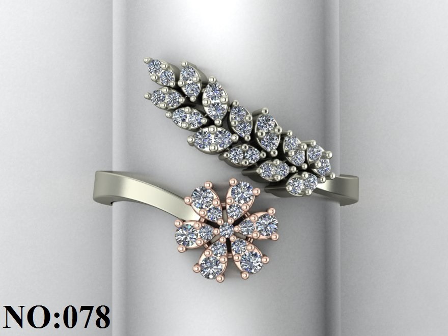 انگشتر زنانه کد :W.K.R078