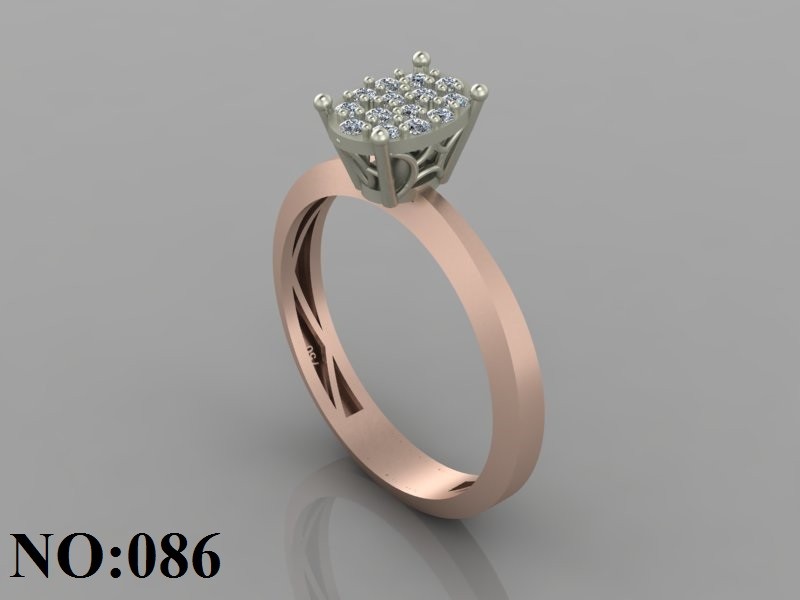 انگشتر زنانه کد :W.K.R 086