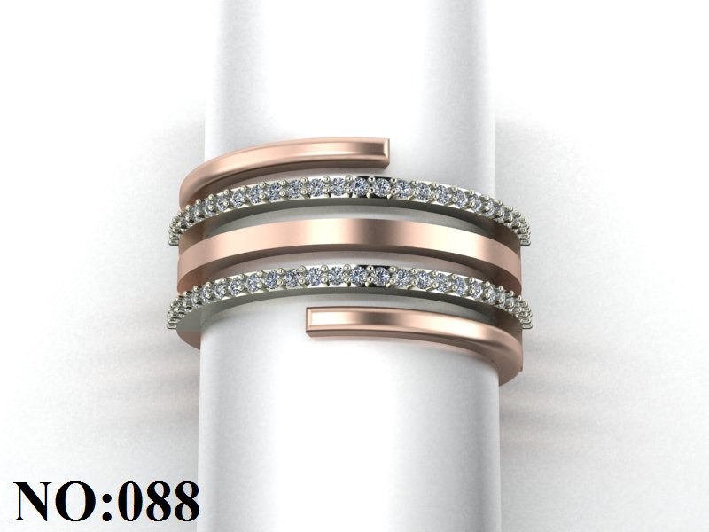 انگشتر زنانه کد :W.K.R088