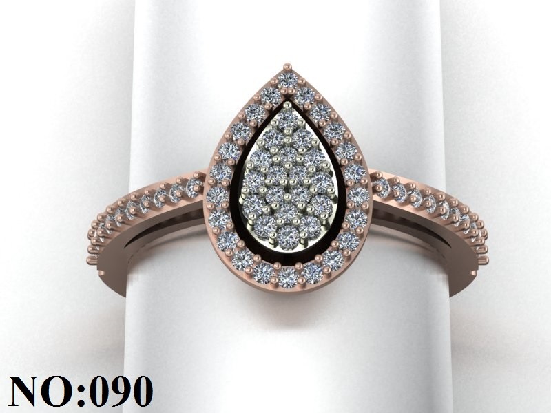 انگشتر زنانه کد :W.K.R090