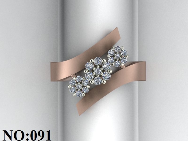 انگشتر زنانه کد :W.K.R091