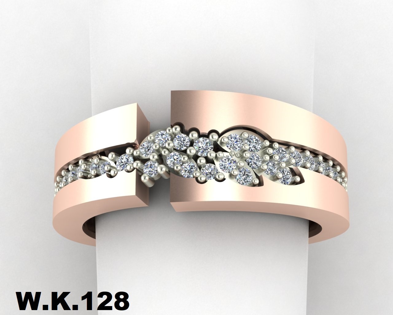 انگشتر زنانه کد :W.K.R128