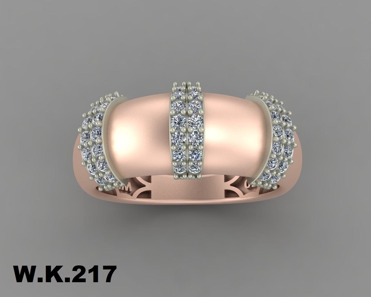 انگشتر زنانه کد :W.K.R217