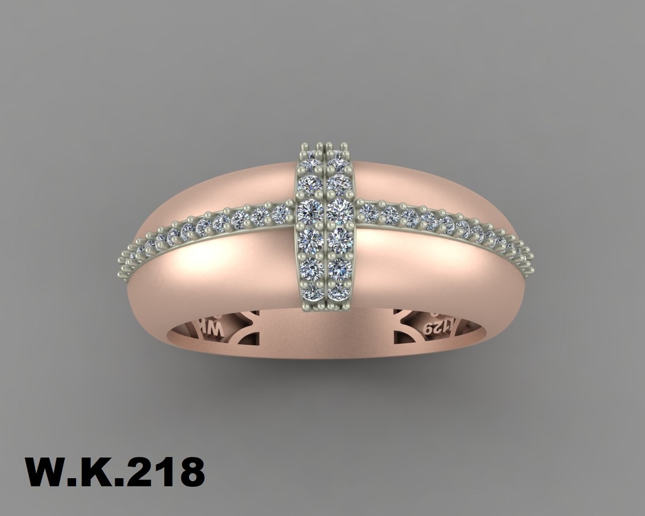 انگشتر زنانه کد :W.K.R 218