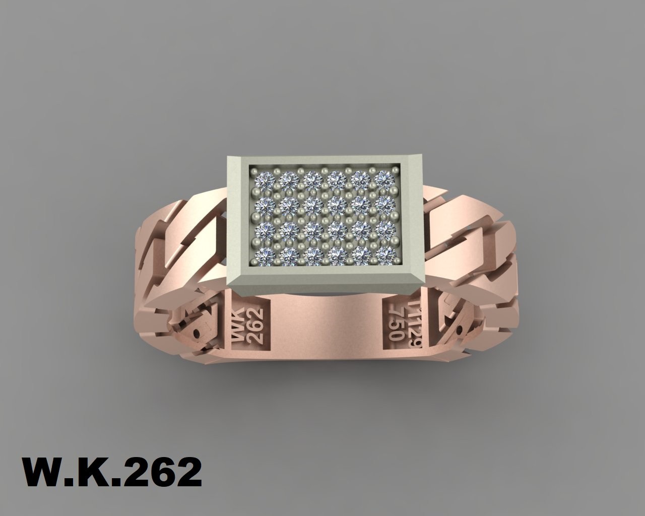 انگشتر زنانه کد :W.K.R  262