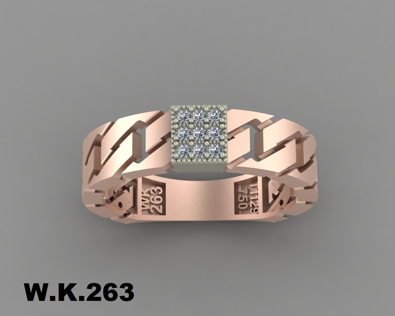 انگشتر زنانه کد :W.K.R  263