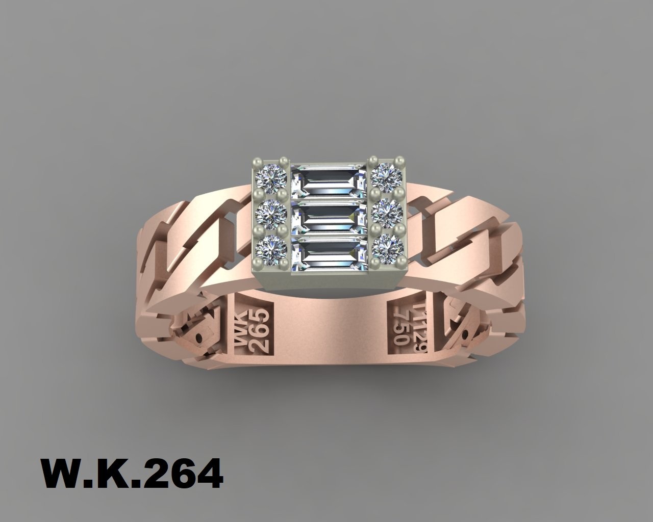 انگشتر زنانه کد :W.K.R  264