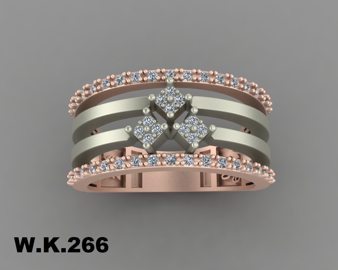 انگشتر زنانه کد : W.K.R  266