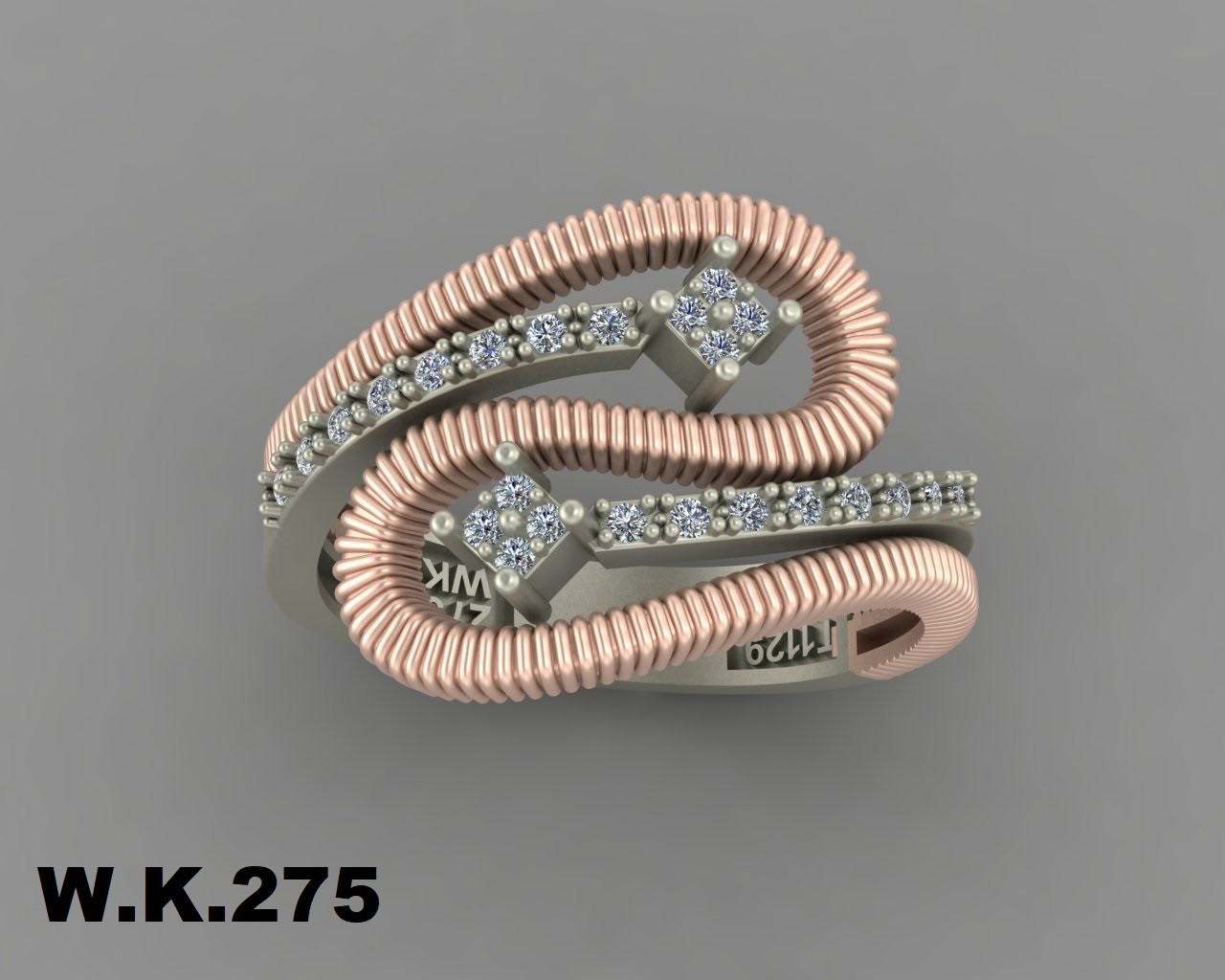 انگشتر زنانه کد :W.K.R  275