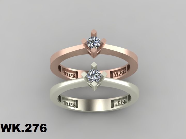انگشتر زنانه کد :W.K.R  276