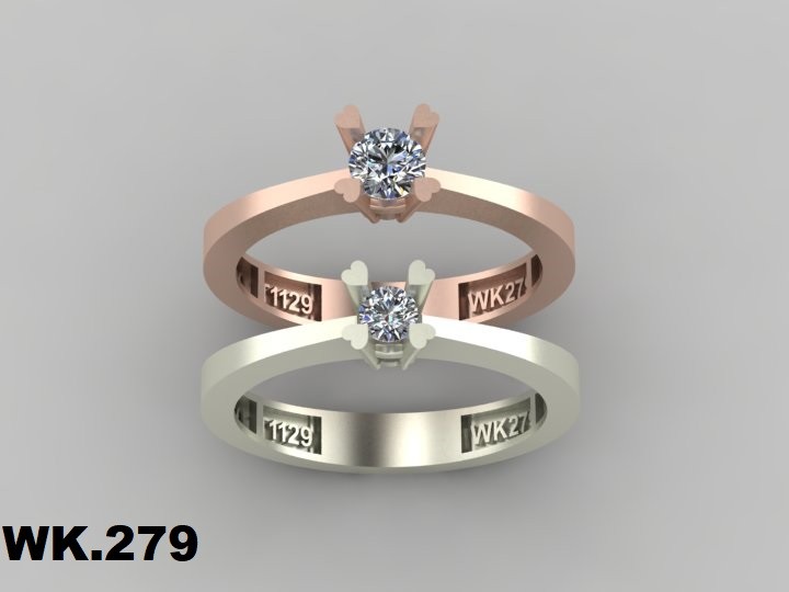 انگشتر زنانه کد :W.K.R  279