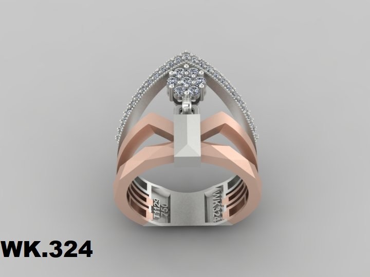انگشتر زنانه کد :W.K.R  324