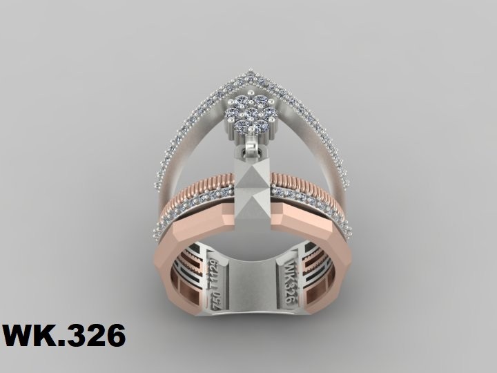 انگشتر زنانه کد :W.K.R  326