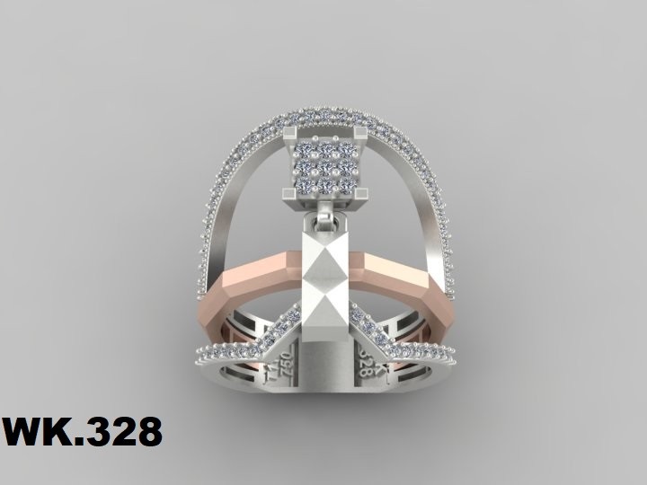 انگشتر زنانه کد :W.K.R  328