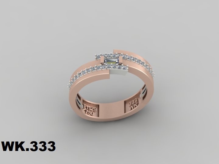 انگشتر زنانه کد :W.K.R  333