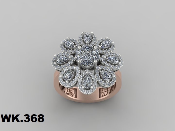 انگشتر زنانه کد :W.K.R  368