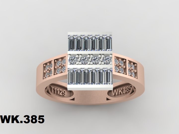 انگشتر زنانه کد :W.K.R  385