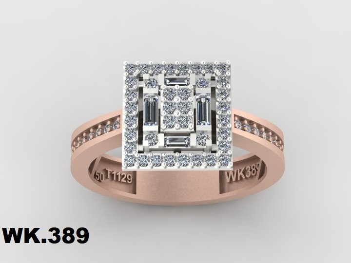 انگشتر زنانه کد :W.K.R  389