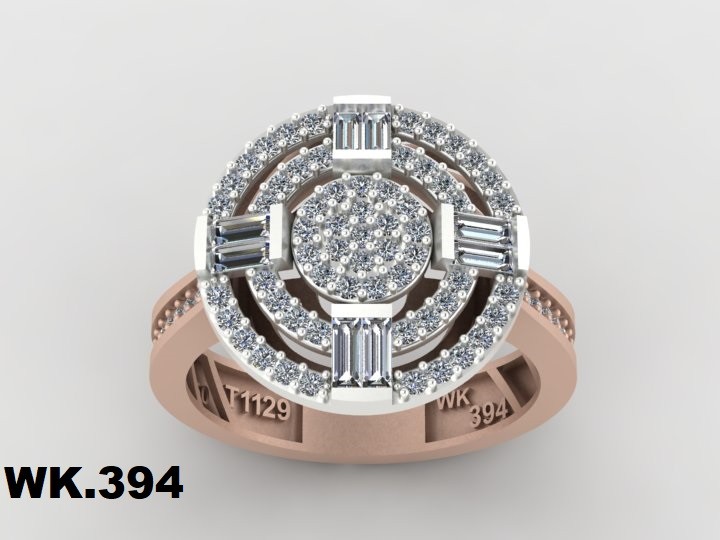 انگشتر زنانه کد :W.K.R  394