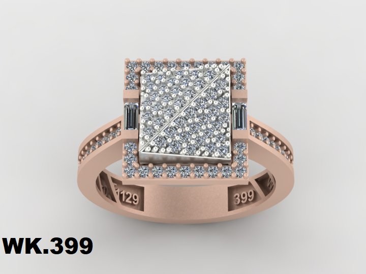 انگشتر زنانه کد :W.K.R  399