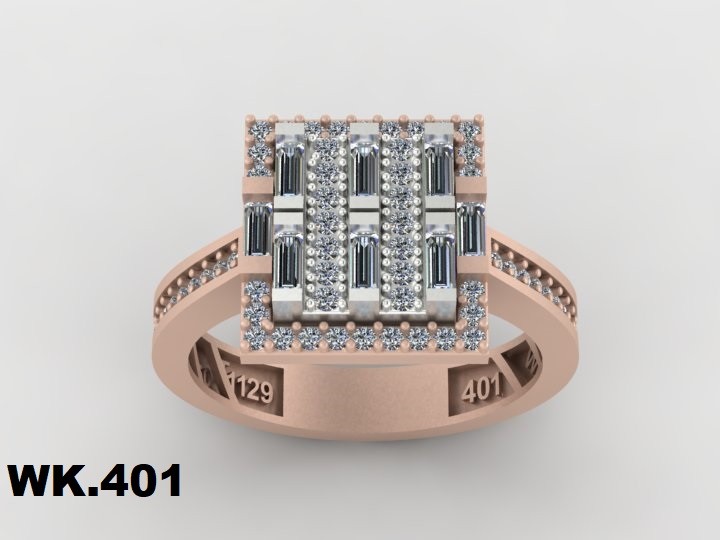 انگشتر زنانه کد :W.K.R  401