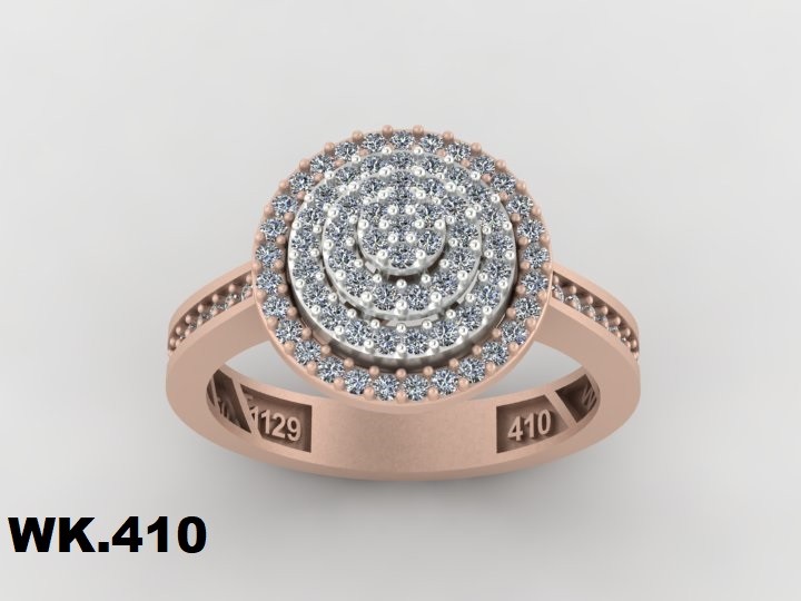 انگشتر زنانه کد :W.K.R  410