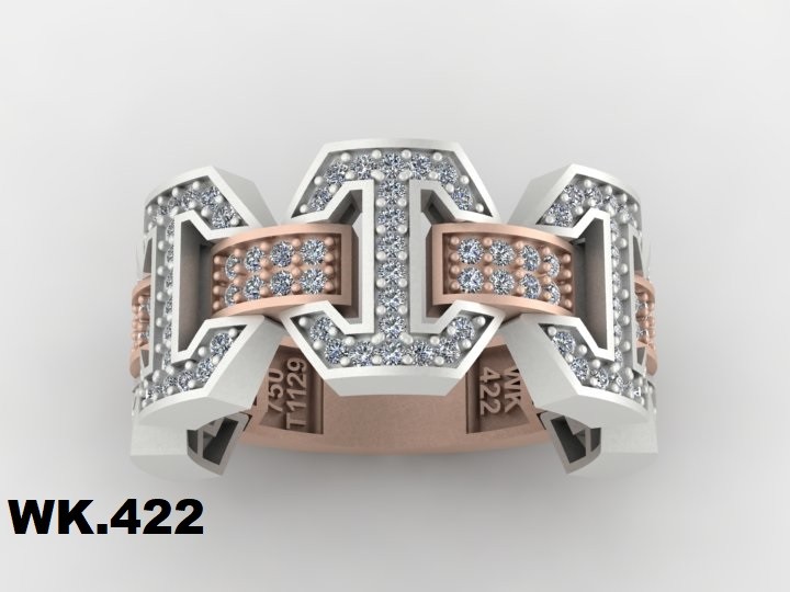 انگشتر زنانه کد :W.K.R  422