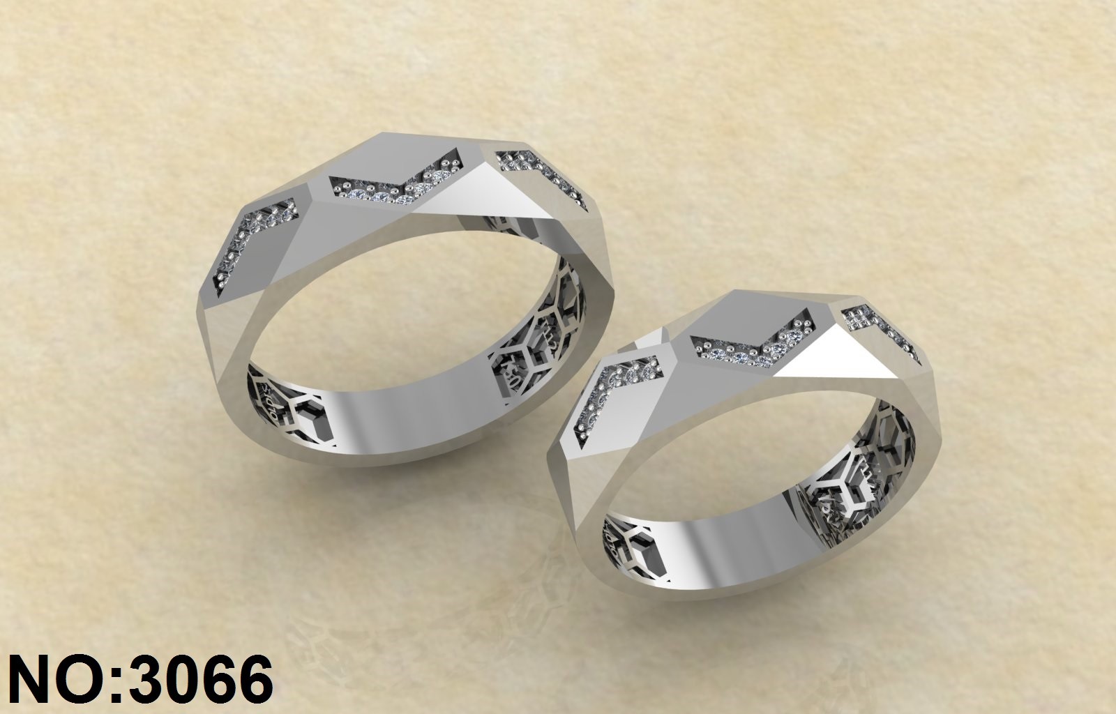 حلقه ازدواج کد 3066