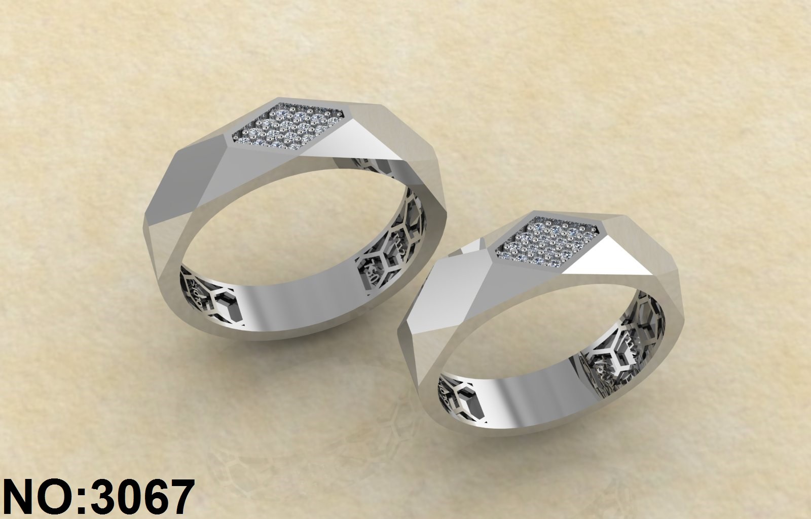 حلقه ازدواج کد 3067