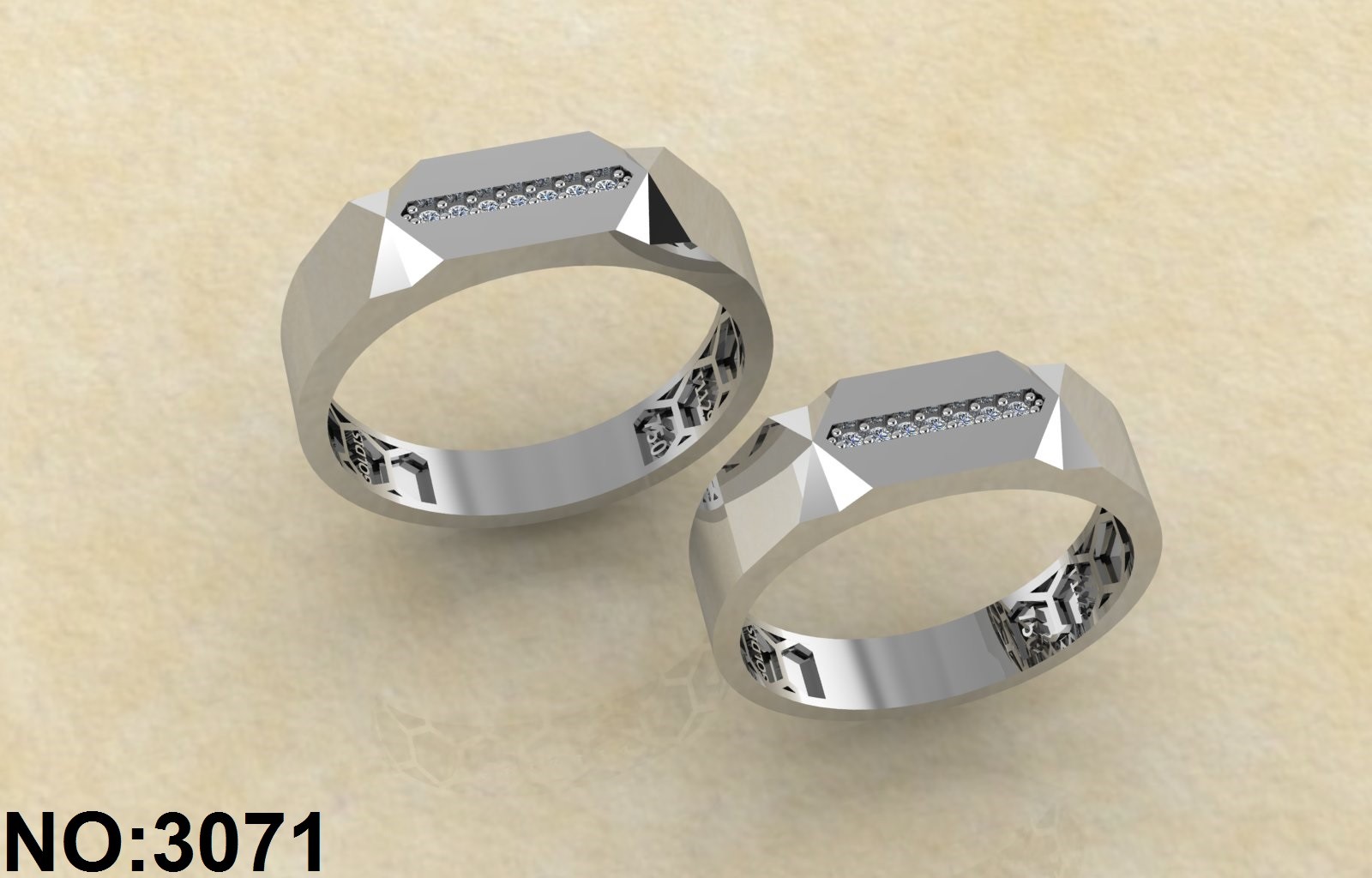 حلقه ازدواج کد 3071