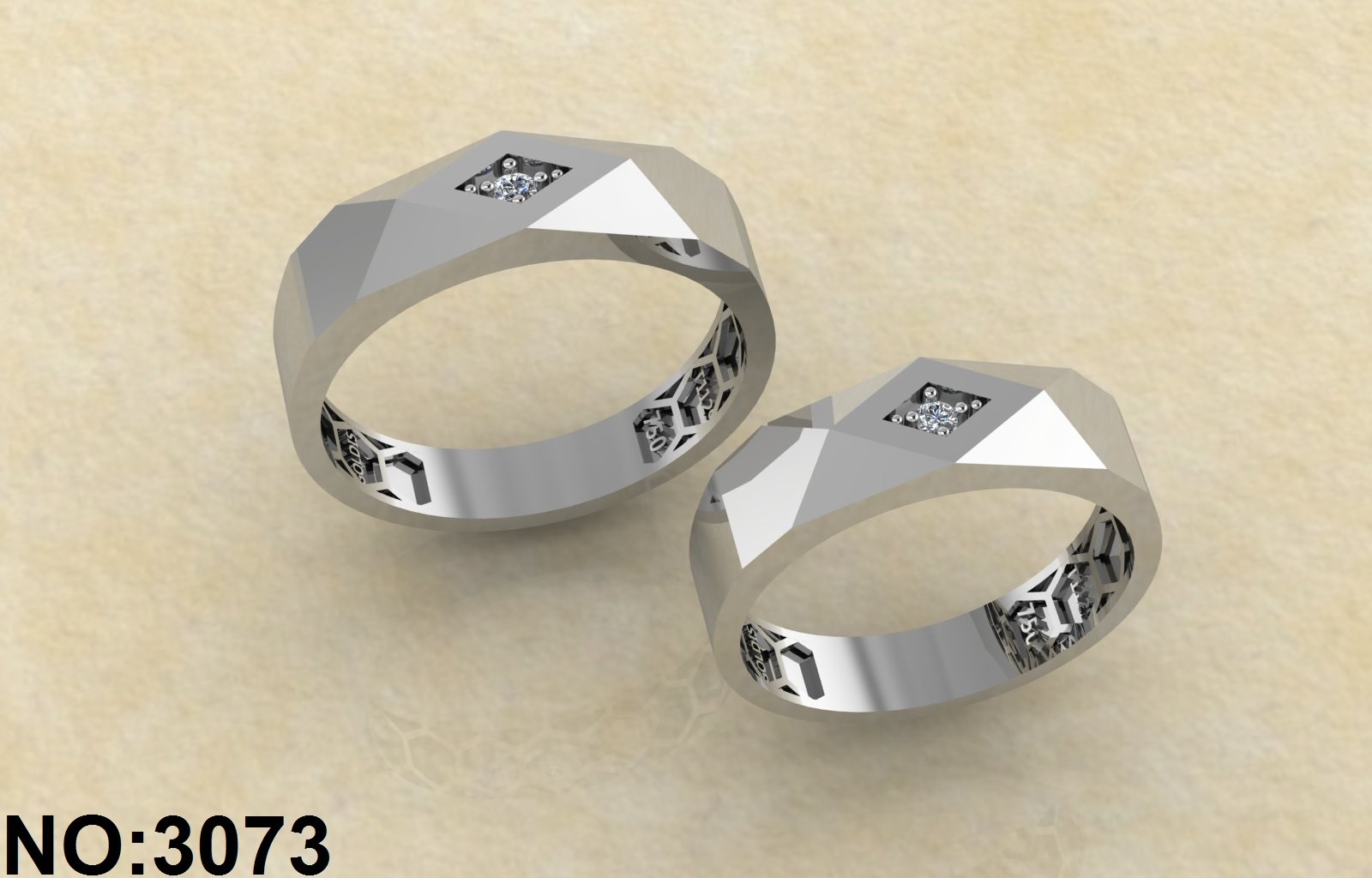 حلقه ازدواج کد 3073