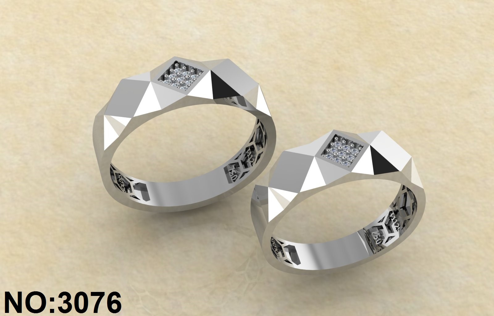 حلقه ازدواج کد 3076