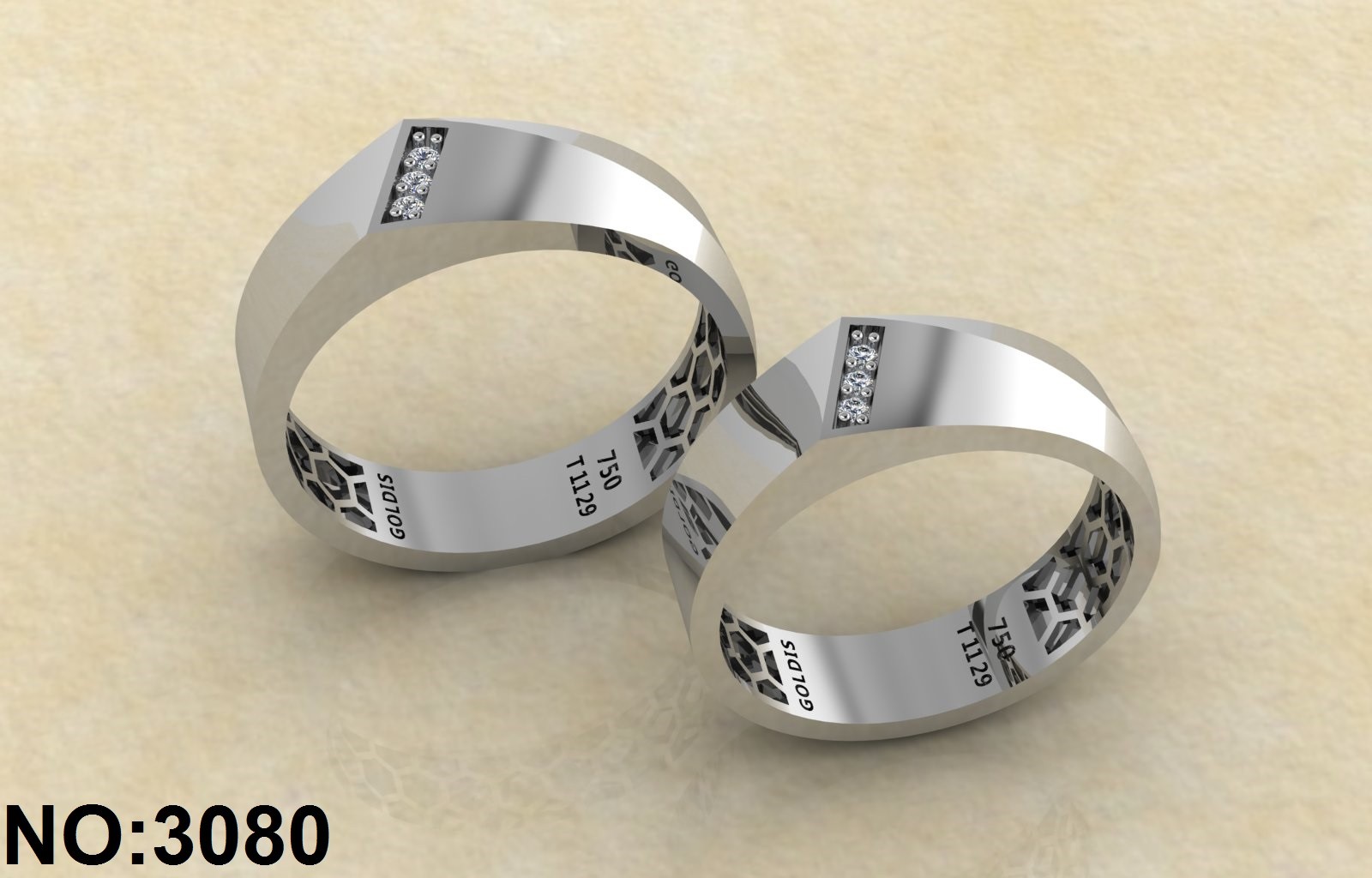 حلقه ازدواج کد 3080