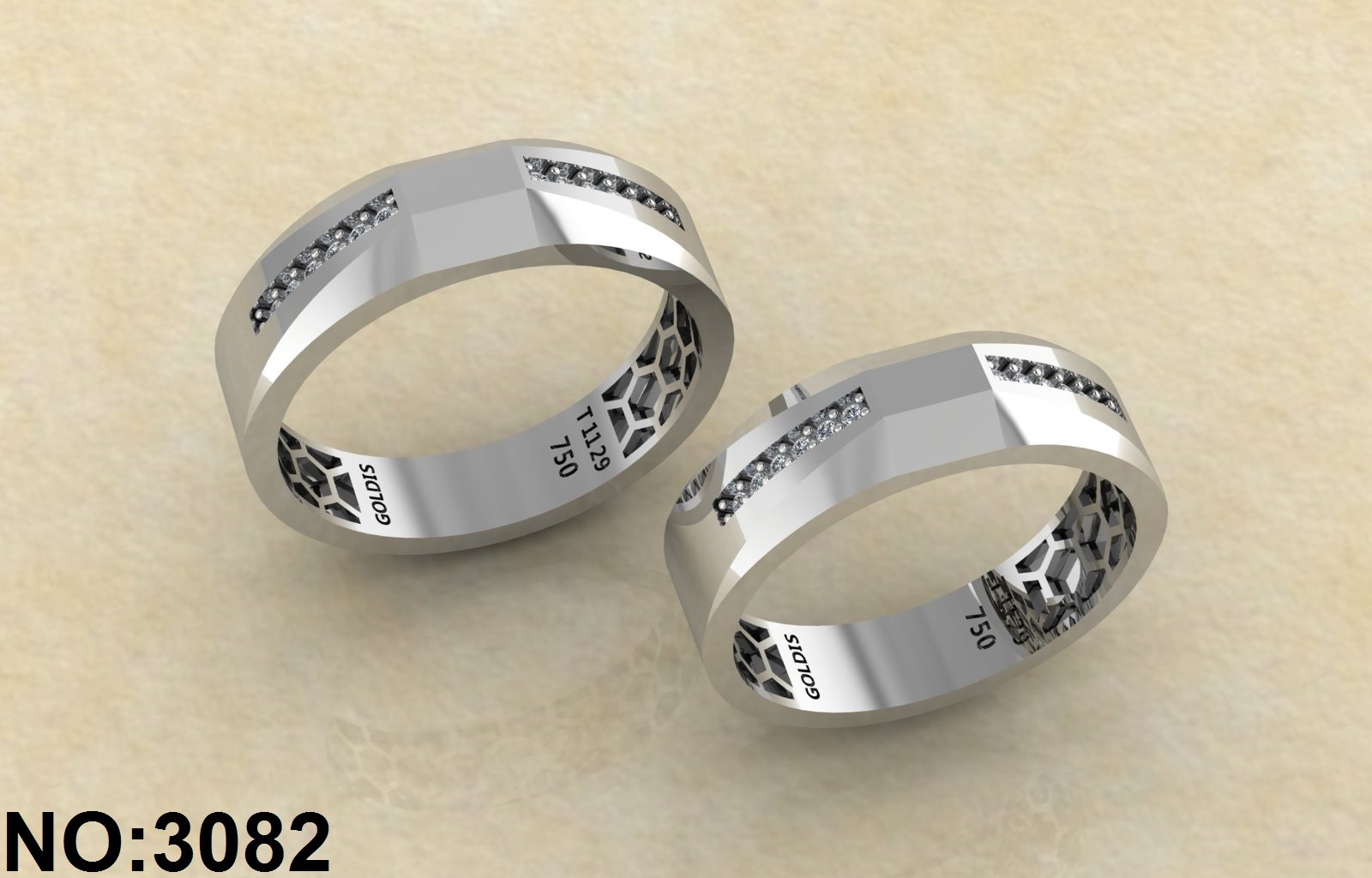 حلقه ازدواج کد 3082