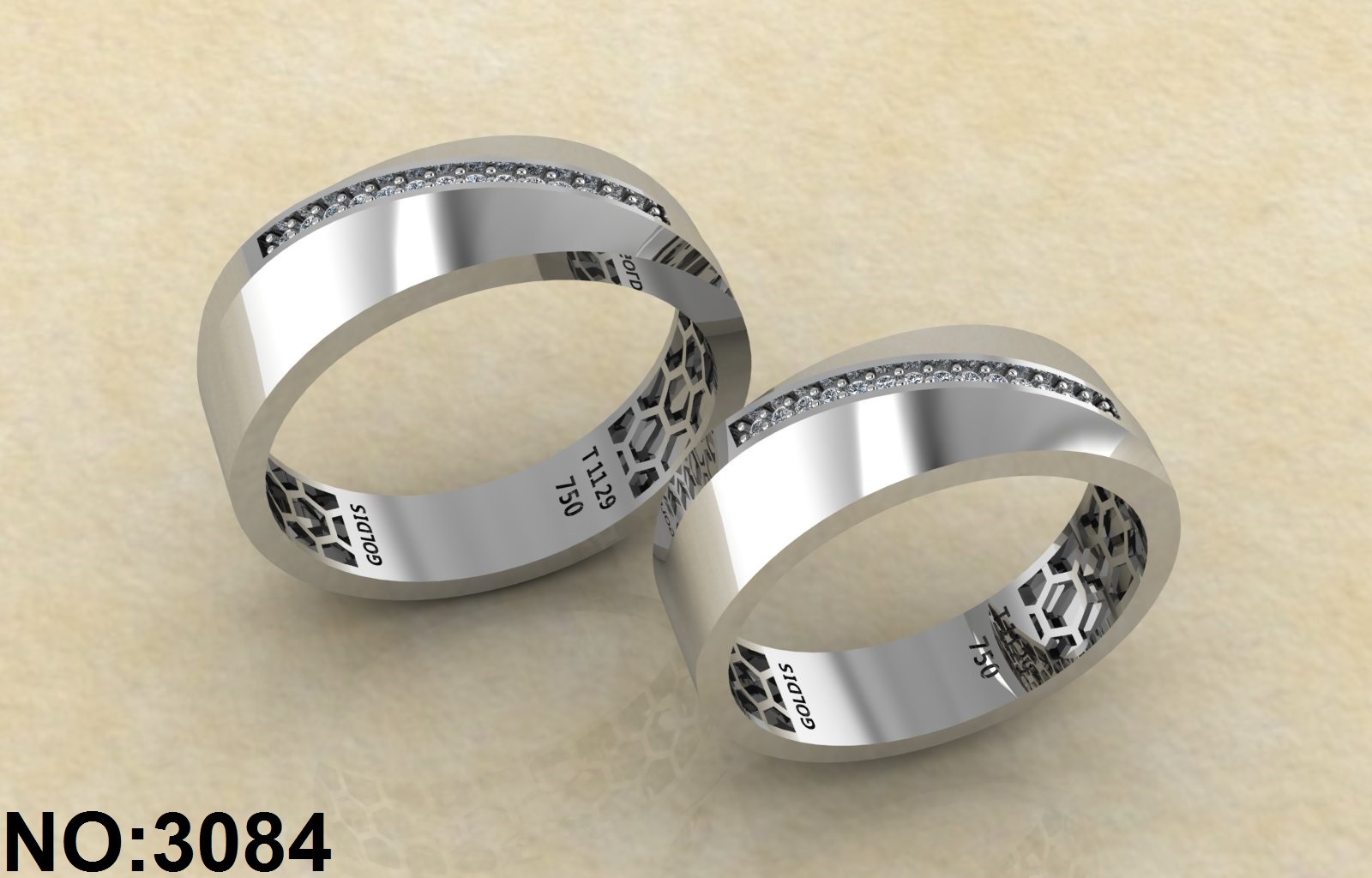 حلقه ازدواج کد 3084