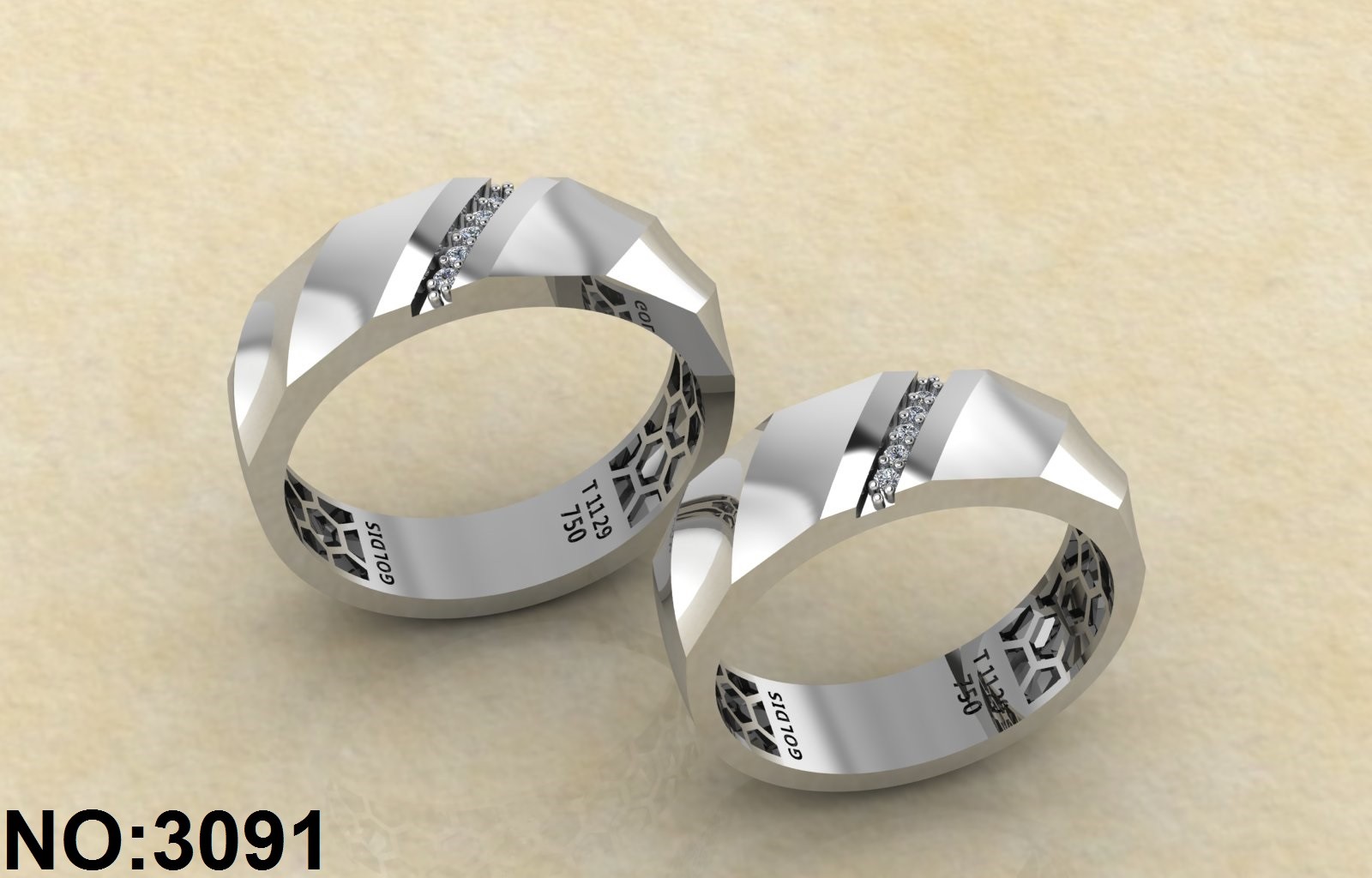 حلقه ازدواج کد 3091