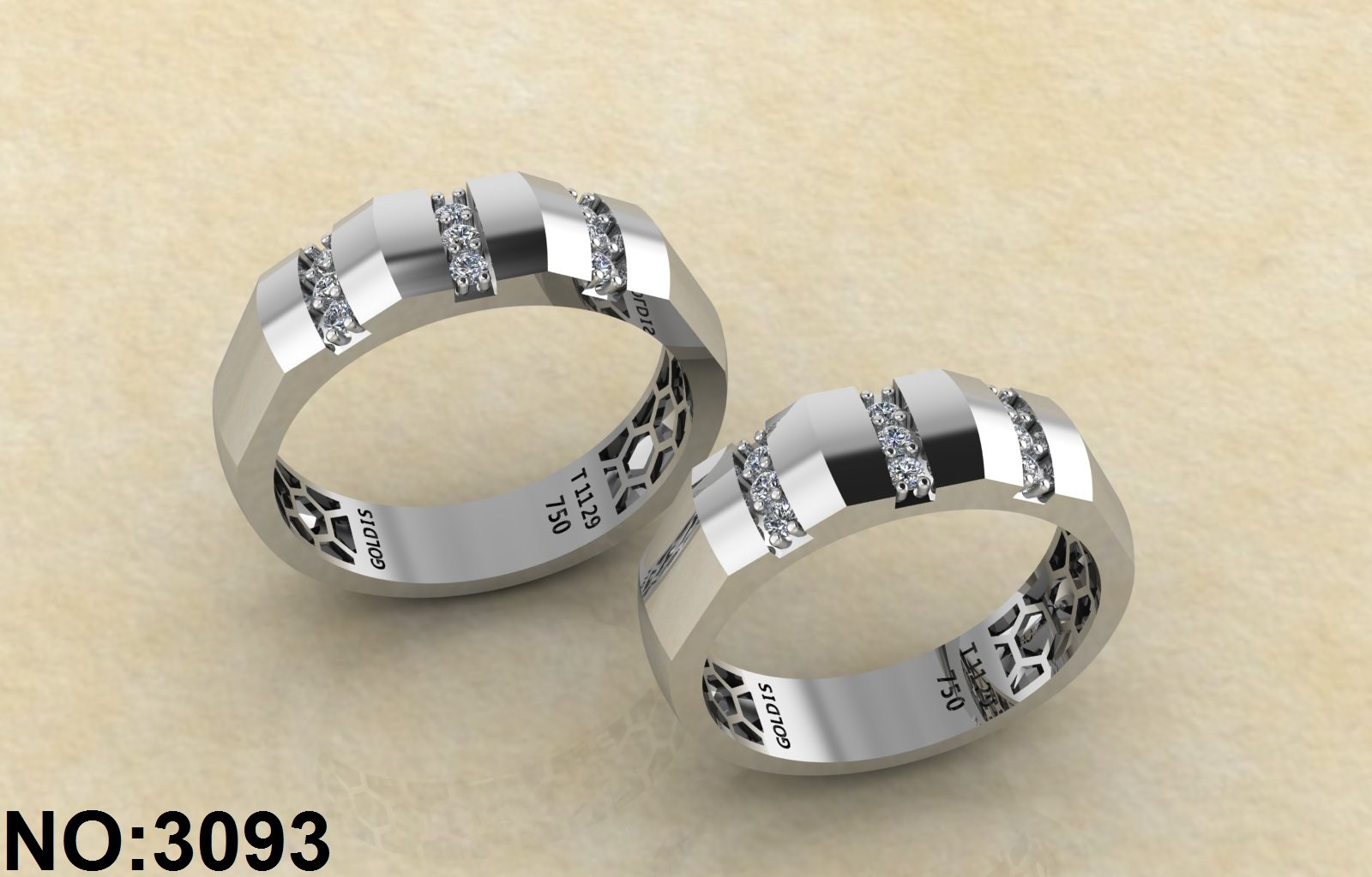 حلقه ازدواج کد 3093